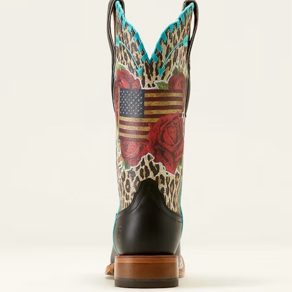 NEW Ariat Frontier Rodeo Quincy Western Boot RARE - Picture 4 of 14
